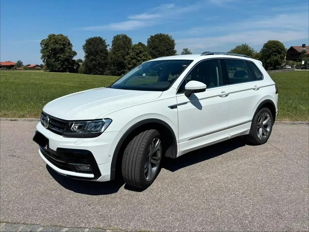 Gebraucht VW Tiguan R-line 190 PS (139 kW) 2020 Weiß SUV
