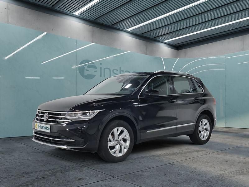 Schwarz Gebraucht 2022 VW Tiguan SUV | 35.699 € (Guter Preis) - Bild 1/4