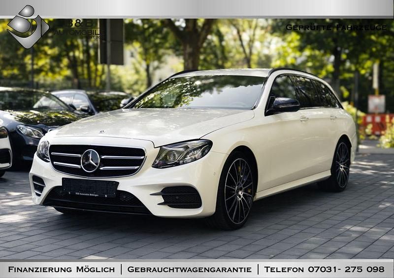 Weiß Gebraucht 2019 Mercedes E400 Limousine | 37.390 € (Fairer Preis) - Bild 1/4