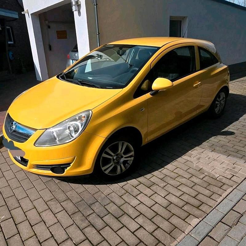 Gebraucht Opel Corsa 60 PS (44 kW) 2008 Gelb Kleinwagen