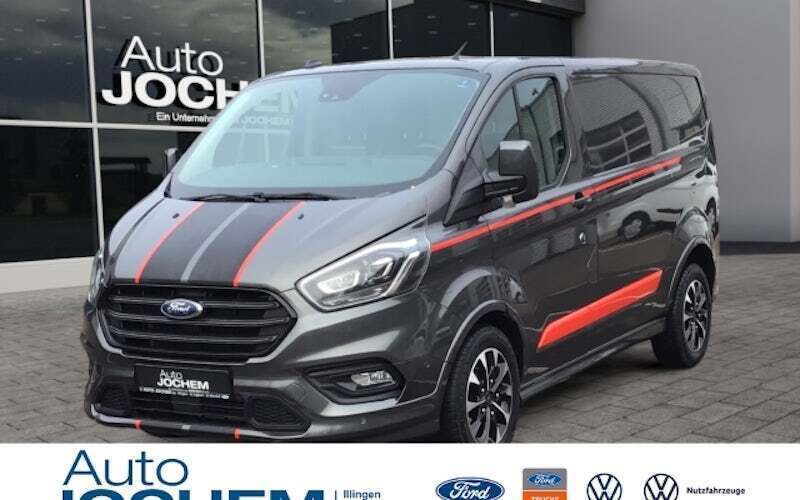 Grau Gebraucht 2022 Ford Transit Custom Sport Van | 39.999 € (Teuer) - Bild 1/4