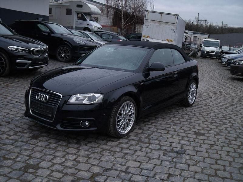 Gebraucht Audi A3 Cabriolet S-Line 140 PS (102 kW) 2010 Schwarz Cabrio