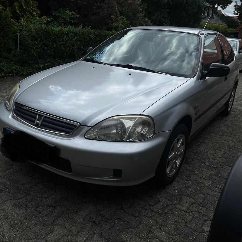 Silber Gebraucht 2000 Honda Civic Kleinwagen | 1.999 € (Superpreis) - Bild 1/4