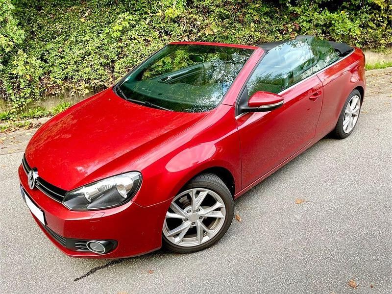 Gebraucht VW Golf Cabriolet 105 PS (77 kW) 2012 Rot Cabrio