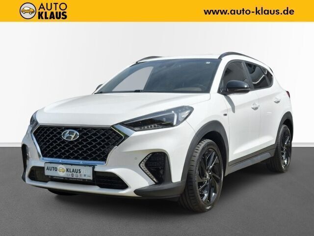 Polar white / sol Gebraucht 2019 Hyundai Tucson N Line SUV | 24.870 € (Etwas zu teuer) - Bild 1/4