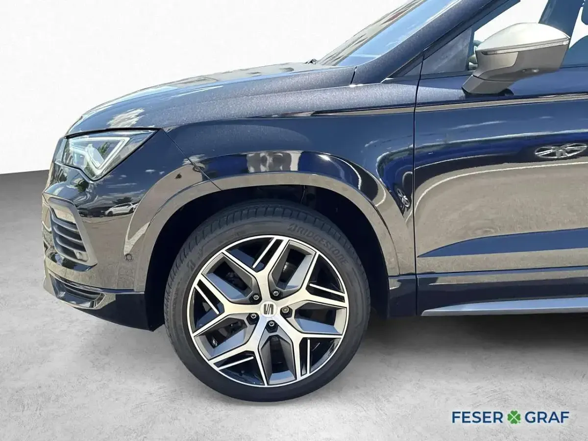 Gebraucht Seat Ateca FR 190 PS (139 kW) 2022 Magic schwarz SUV