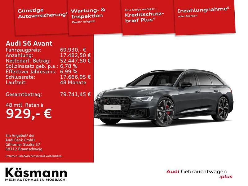 Gebraucht Audi S6 Ambiente 344 PS (253 kW) 2025 Daytonagrau perleffekt Kombi