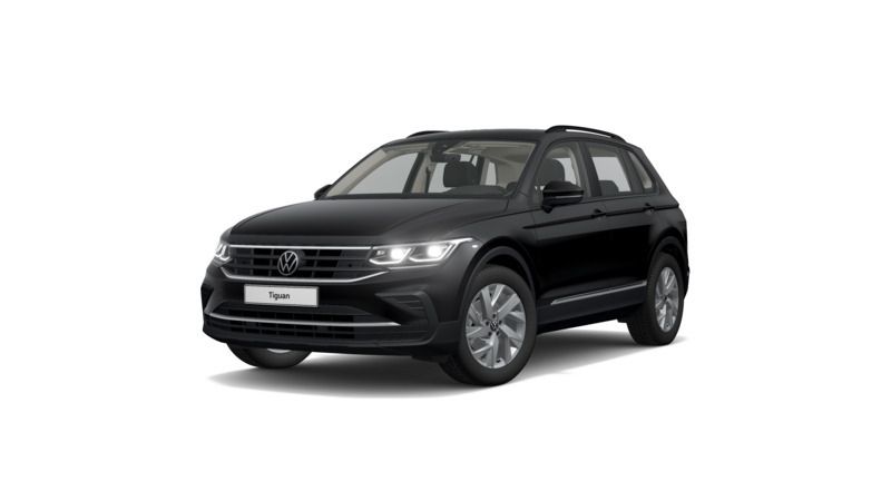 Schwarz Gebraucht 2022 VW Tiguan Life SUV | 28.990 € (Guter Preis) - Bild 1/3