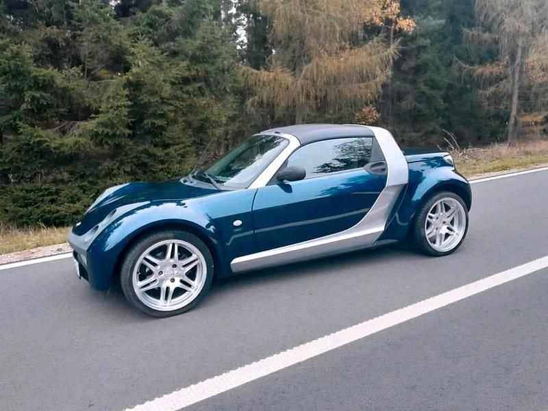 Second-hand Smart Roadster 82 CP (60 kW) 2003 Albastru Cabrio