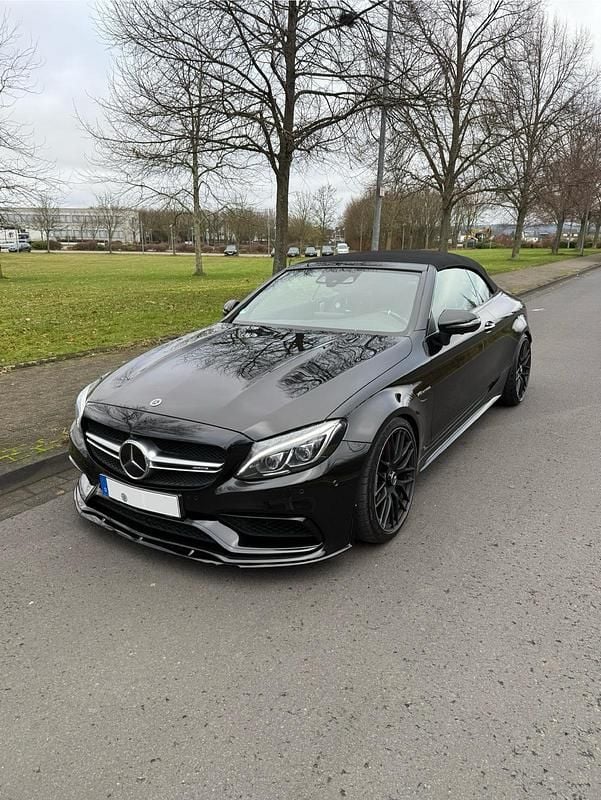 Schwarz Gebraucht 2017 Mercedes C63S AMG AMG Cabrio | 56.000 € (Teuer) - Bild 1/4