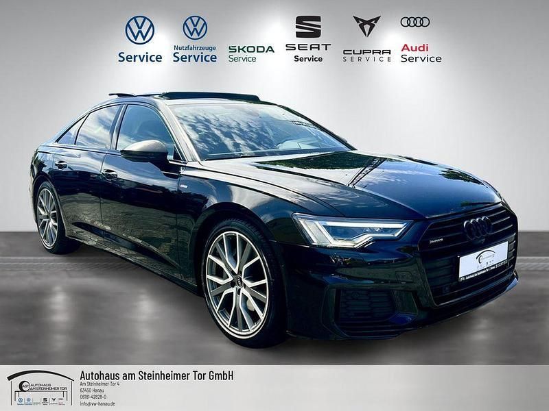 Schwarz Gebraucht 2023 Audi A6 S-Line Limousine | 56.890 € (Fairer Preis) - Bild 1/4