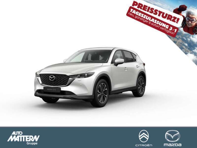 Rhodium white Neu 2024 Mazda CX-5 Ad'Vantage SUV | 34.990 € - Bild 1/4