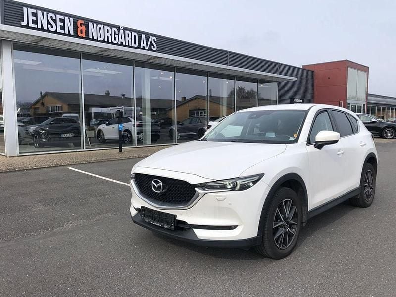 Gebraucht Mazda CX-5 Optimum 194 PS (142 kW) 2018 Weiß SUV