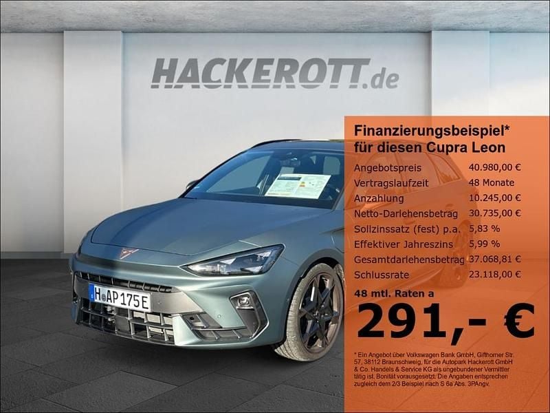 Enceladusgrau matt Gebraucht 2024 Cupra Leon VZ Kombi | 40.980 € (Fairer Preis) - Bild 1/4