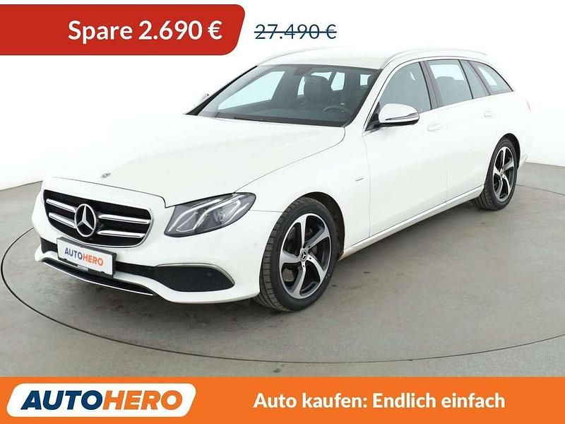 Polarweiss Gebraucht 2019 Mercedes E220 Avantgarde Kombi | 24.800 € (Superpreis) - Bild 1/3