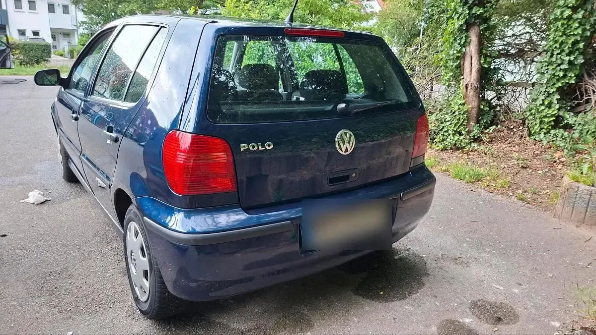 Gebraucht VW Polo 50 PS (36 kW) 1999 Blau Kleinwagen