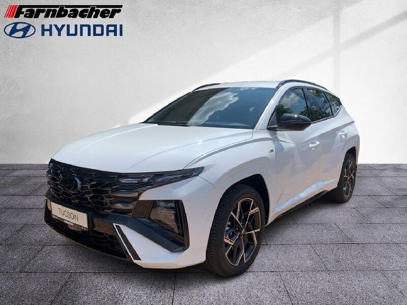 Serenity white / mic Gebraucht 2022 Hyundai Tucson N Line SUV | 36.950 € (Etwas zu teuer) - Bild 1/4