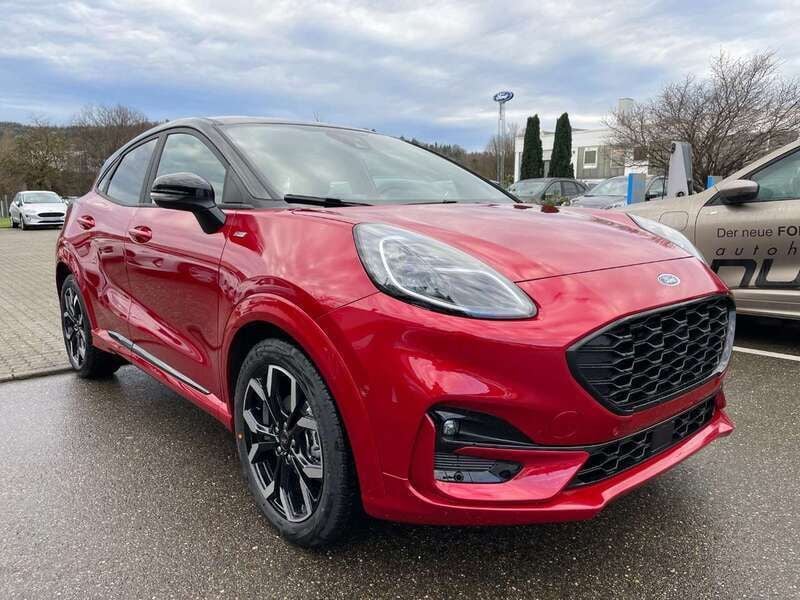 Gebraucht Ford Puma ST-Line X 125 PS (91 kW) 2023 Fantastic red metallic Coupé