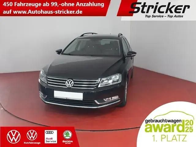 Schwarz Gebraucht 2014 VW Passat Comfortline Kombi | 7.449 € (Superpreis) - Bild 1/4