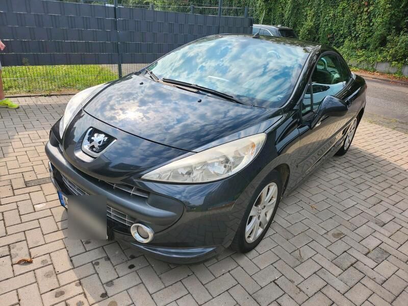 Schwarz Gebraucht 2007 Peugeot 207 CC Sport Cabrio | 1.700 € (Guter Preis) - Bild 1/4