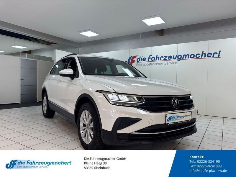 Weiss Gebraucht 2022 VW Tiguan Life SUV | 23.988 € (Guter Preis) - Bild 1/4