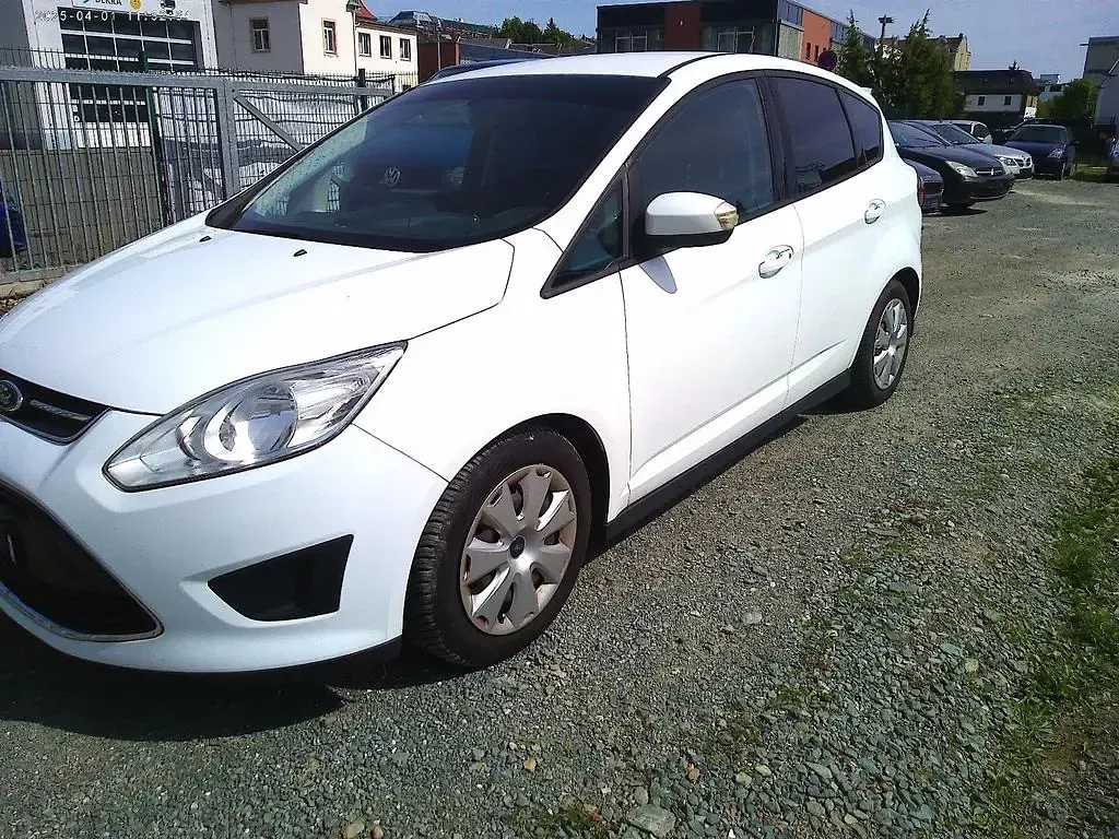 Gebraucht Ford C-MAX 101 PS (74 kW) 2014 Weiß Van / Kleinbus