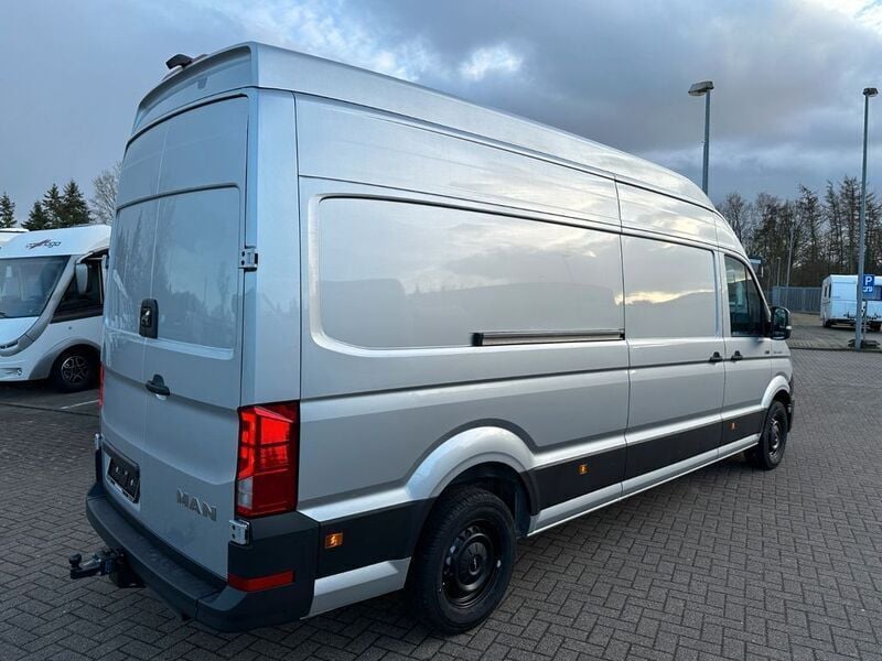 Neu MAN TGE 2025 Silber Van