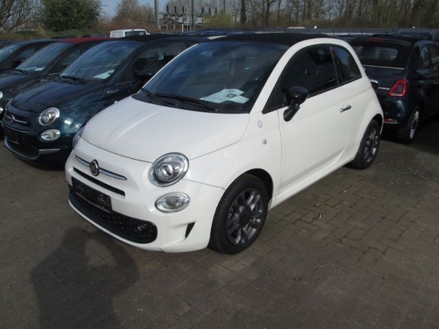 Gelato weiss) (weiss Gebraucht 2021 Fiat 500C Cabrio | 12.680 € (Fairer Preis) - Bild 1/4