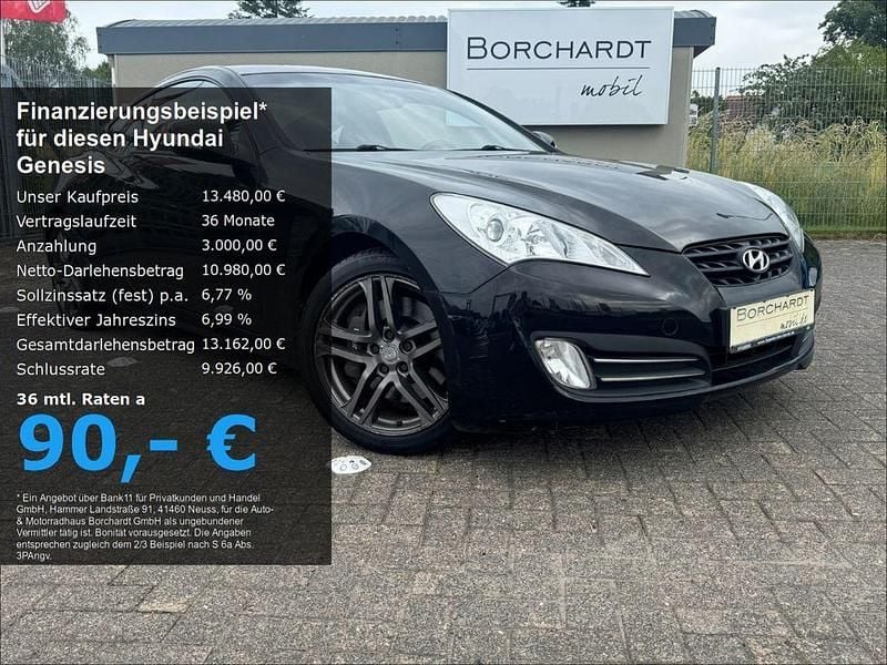 Schwarz Gebraucht 2012 Hyundai Genesis Coupé | 13.480 € (Guter Preis) - Bild 1/4
