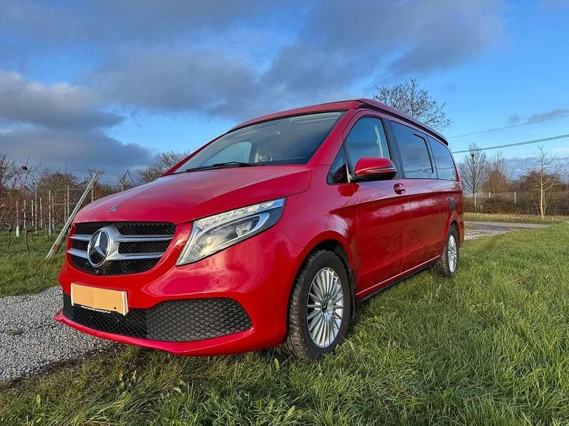 Rot Gebraucht 2020 Mercedes V250 Marco Polo Van / Kleinbus | 48.900 € (Guter Preis) - Bild 1/4