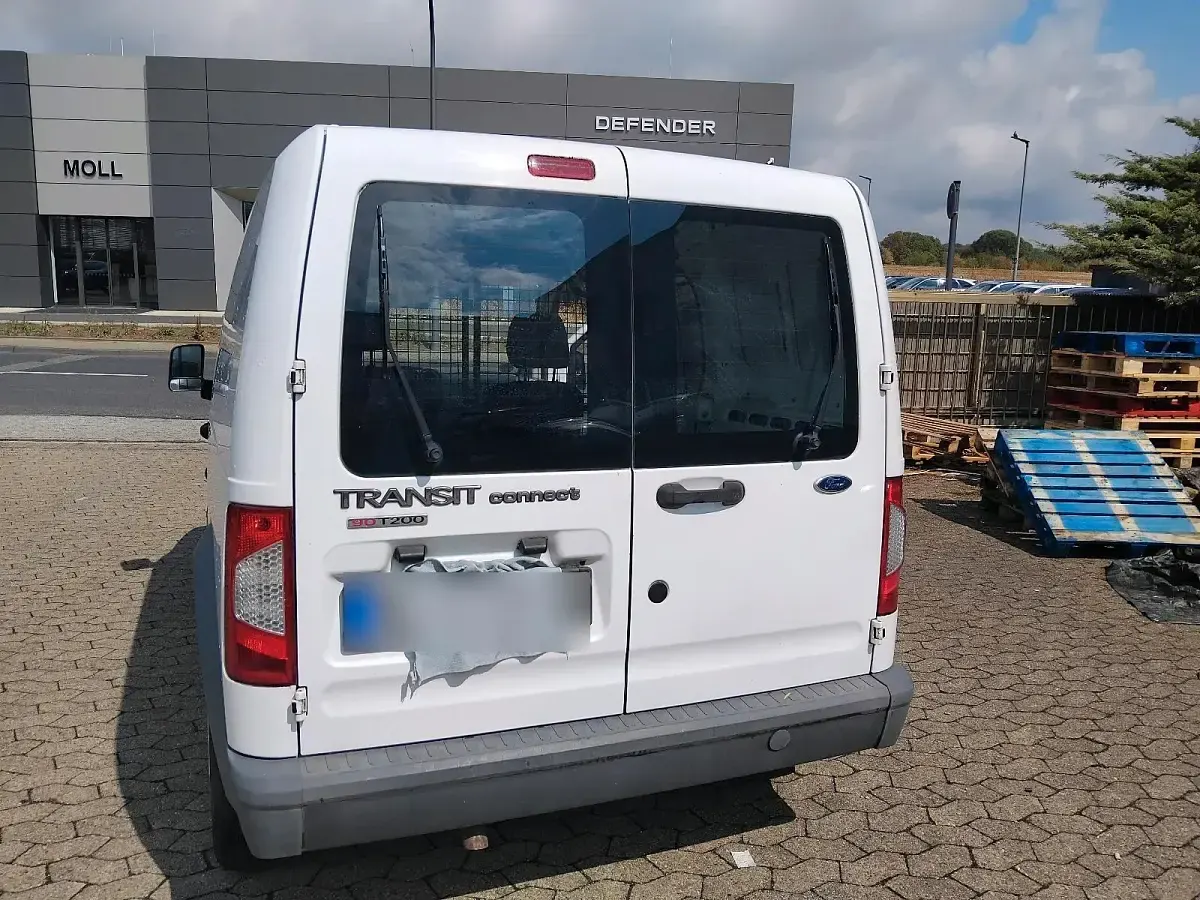Gebraucht Ford Transit Connect 90 PS (66 kW) 2011 Weiß Van / Kleinbus