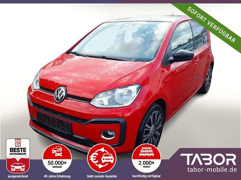 Rot Gebraucht 2018 VW up! Sound Kleinwagen | 13.088 € (Etwas zu teuer) - Bild 1/4