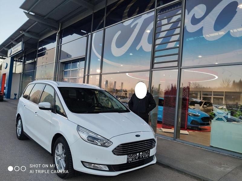 Gebraucht Ford Galaxy Titanium 190 PS (139 kW) 2018 Weiß Van / Kleinbus