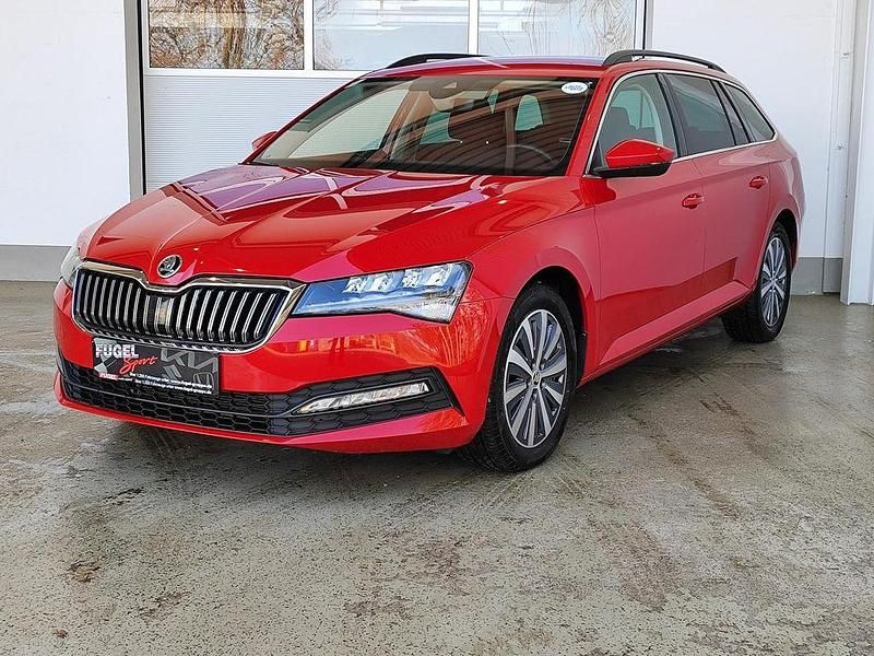 Gebraucht Skoda Superb Ambition 200 PS (147 kW) 2021 Rot Limousine