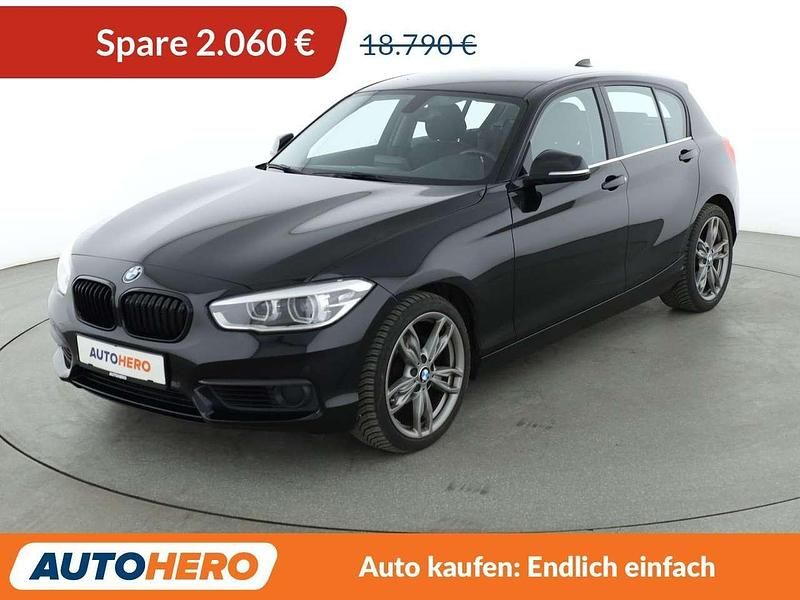 Schwarz Gebraucht 2019 BMW 118 Kleinwagen | 16.730 € (Guter Preis) - Bild 1/3