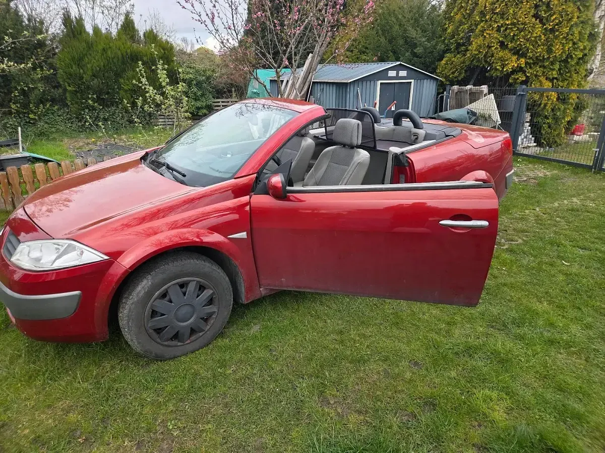 Gebraucht Renault Mégane Cabriolet 2004 Rot Cabrio