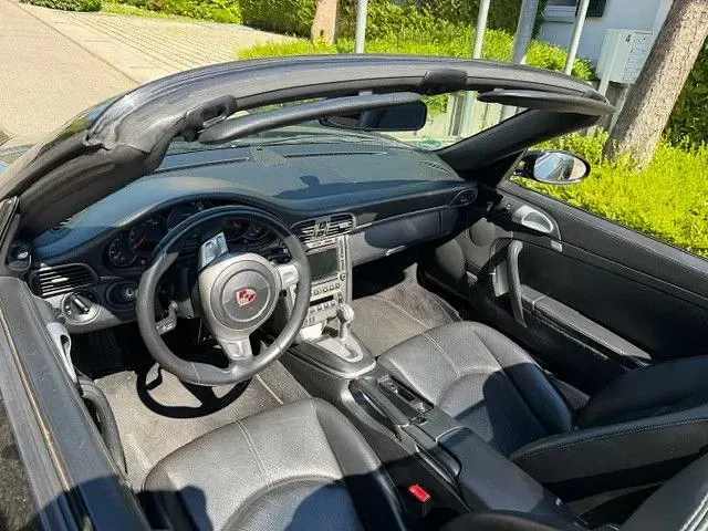 Gebraucht Porsche 911 Carrera 4 Cabriolet 325 PS (239 kW) 2008 Schwarz Cabrio