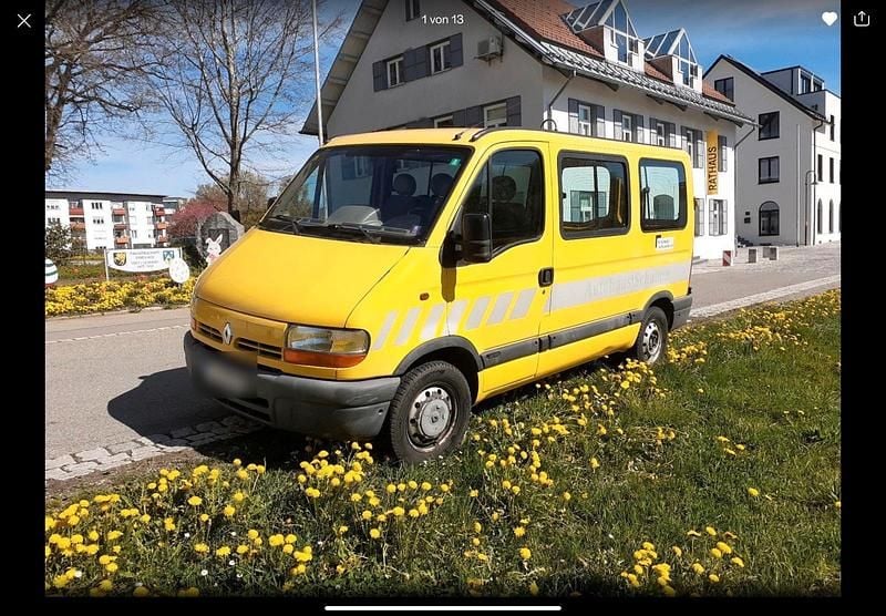 Gelb Gebraucht 2002 Renault Master Van | 4.800 € (Fairer Preis) - Bild 1/4
