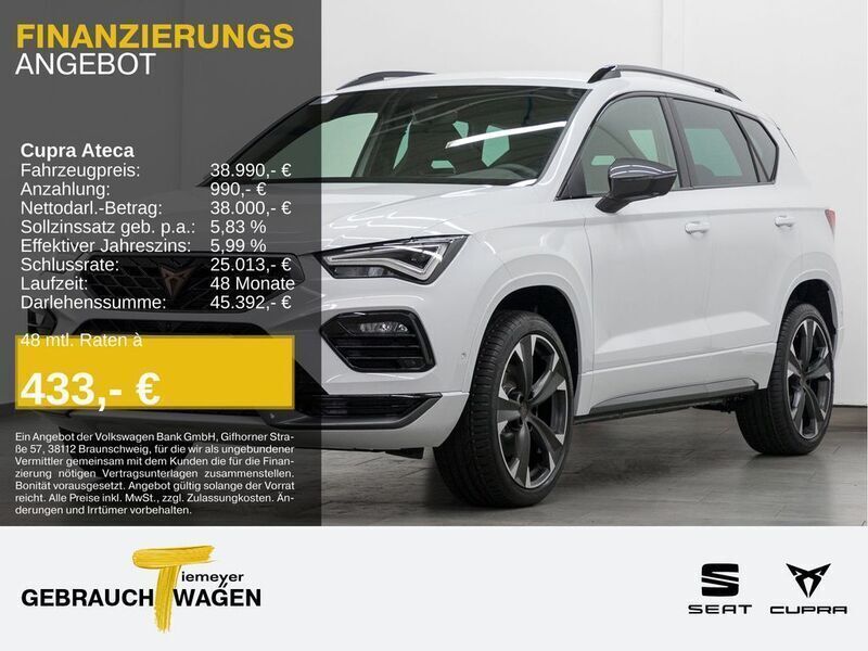 Weiß Neu 2024 Cupra Ateca Basis SUV | 38.990 € (Teuer) - Bild 1/2