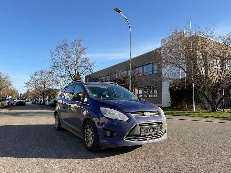 Indicblau metallic Gebraucht 2014 Ford Grand C-Max Titanium Van / Kleinbus | 3.500 € (Superpreis) - Bild 1/4