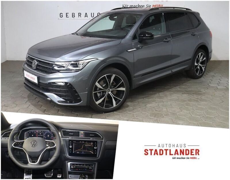 Platinum grey Gebraucht 2024 VW Tiguan Allspace R-line SUV | 44.880 € (Etwas zu teuer) - Bild 1/4