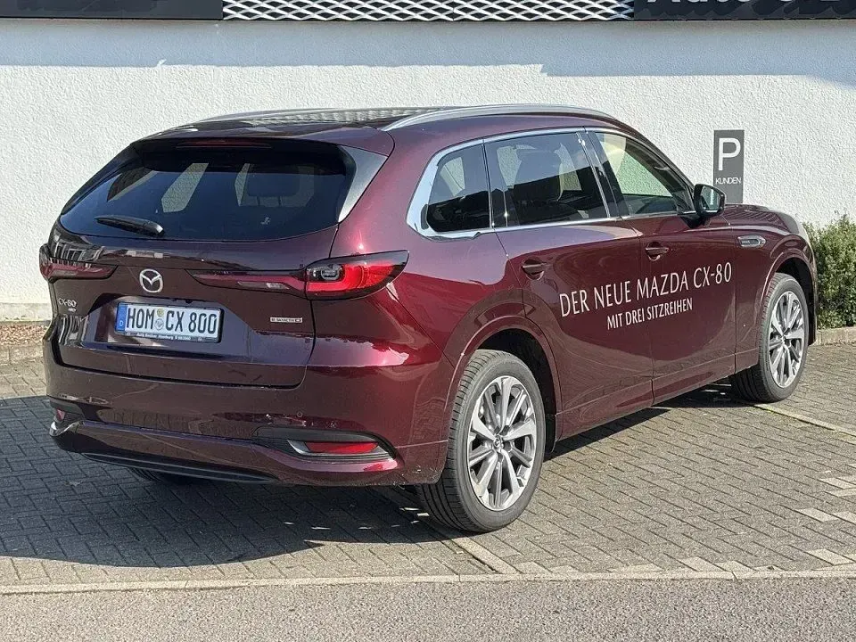 Gebraucht Mazda CX-80 Takumi-Line 254 PS (186 kW) 2024 Artisan red (metallic) SUV