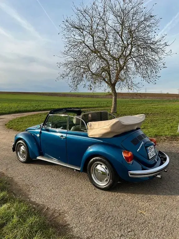 Gebraucht VW Käfer 86 PS (63 kW) 1977 Blau Cabrio