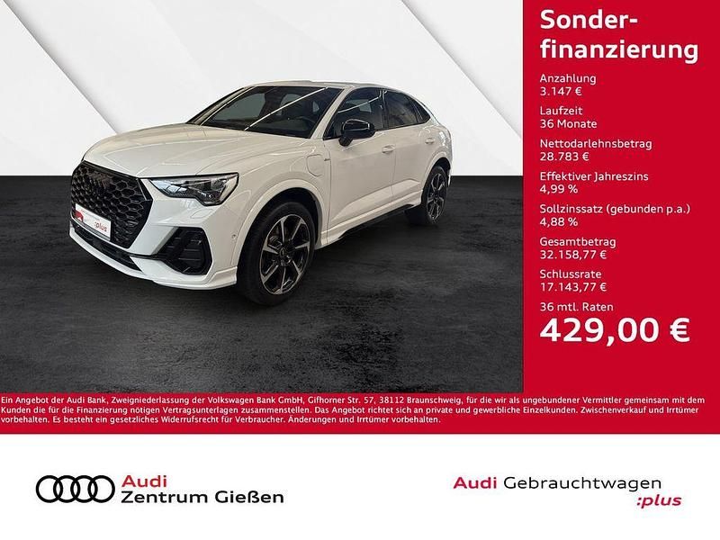 Weiß Gebraucht 2022 Audi Q3 Sportback S-Line SUV | 31.930 € (Fairer Preis) - Bild 1/4