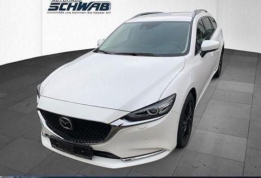 Gebraucht Mazda 6 Sports-Line 194 PS (142 kW) 2022 Schwarz Kombi