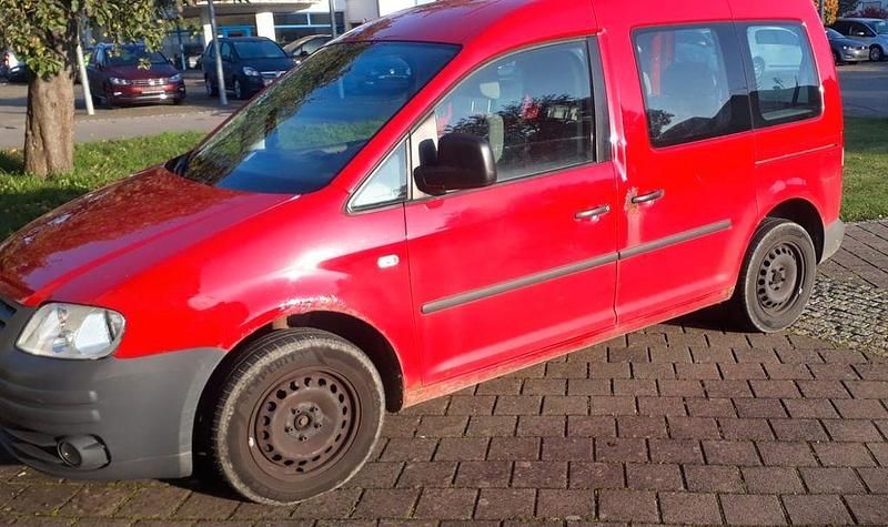Rot Gebraucht 2008 VW Caddy Style Van / Kleinbus | 1.980 € (Superpreis) - Bild 1/4