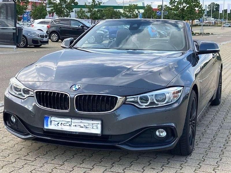 Grau Gebraucht 2016 BMW 420 Sport Line Cabrio | 19.999 € (Superpreis) - Bild 1/2