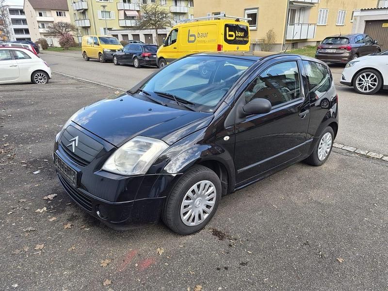 Gebraucht Citroën C2 60 PS (44 kW) 2007 Schwarz Kleinwagen