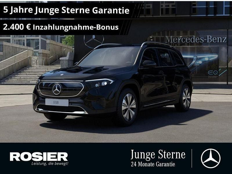 Schwarz / nachtschwarz Gebraucht 2022 Mercedes EQB300 Progressive SUV | 28.990 € (Guter Preis) - Bild 1/4