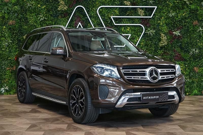 Braun Gebraucht 2016 Mercedes GLS350 SUV | 41.700 € (Etwas zu teuer) - Bild 1/3